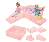 Square Toys sausas baseinas, 300 kamuoliukų vaikams