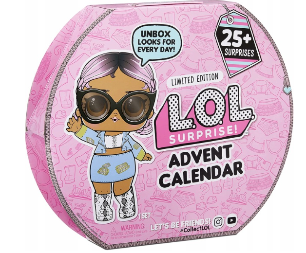 LOL STAIGMENŲ ADVENTO KALENDORIUS