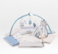 Edukacinis kilimėlis kūdikiams 2in1 - MoMi PASTEL - Image 3