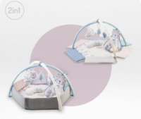 Edukacinis kilimėlis kūdikiams 2in1 - MoMi PASTEL - Image 4