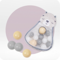Edukacinis kilimėlis kūdikiams 2in1 - MoMi PASTEL - Image 7