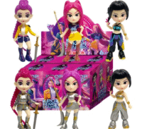 K-Pop demonų medžiotojų lėlės staigmena 10 cm - Image 2