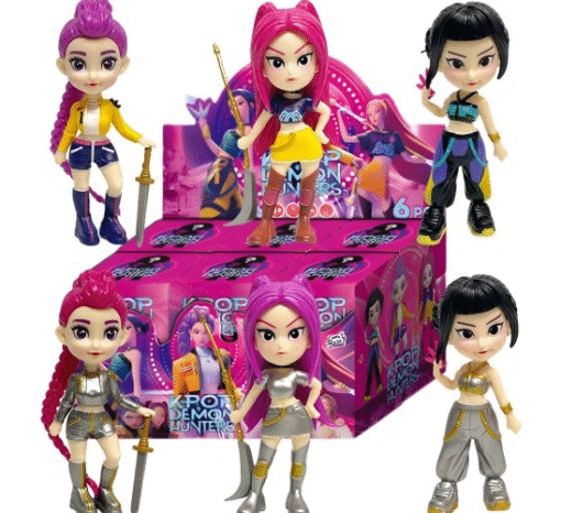 K-Pop demonų medžiotojų lėlės staigmena 10 cm - Image 2