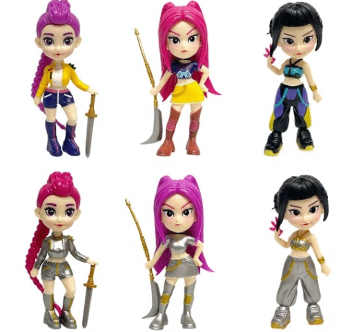 K-Pop demonų medžiotojų lėlės staigmena 10 cm - Image 3
