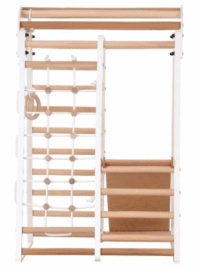 Medinė vaikų žaidimų aikštelė namams, 125x100x80 cm, 6 viename - Image 6