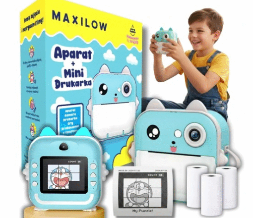 Momentinis fotoaparatas, mini nuotraukų spausdintuvas DRUKUS - Image 4