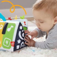 FISHER PRICE MINKŠTAS SENSORINIS PIANINAS KŪDIKIUI - Image 2