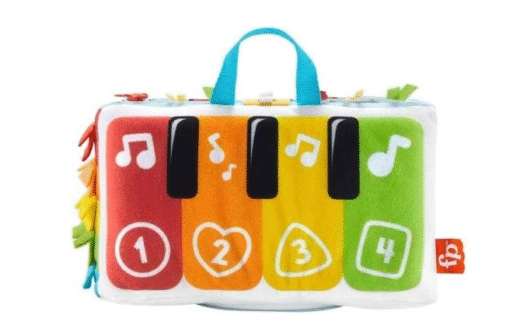 FISHER PRICE MINKŠTAS SENSORINIS PIANINAS KŪDIKIUI - Image 6