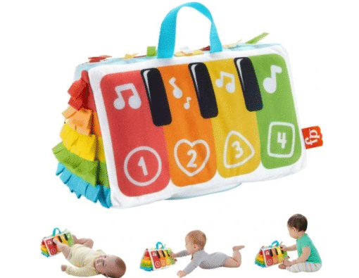 FISHER PRICE MINKŠTAS SENSORINIS PIANINAS KŪDIKIUI - Image 7