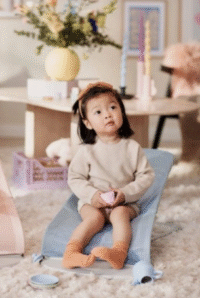 BALANCE minkštas tinklinis gultukas, mėlynas, BabyBjorn - Image 4