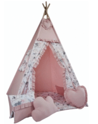 TIPI rožinė palapinė vigwam - Image 2