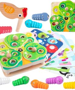 TOOKY TOY 2 viename medinis arkadinis žaidimas „Trauk vabzdžius“ vaikams