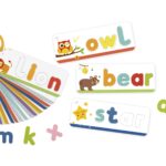 TOOKY TOY Montessori abėcėlės dėlionė Raidžių