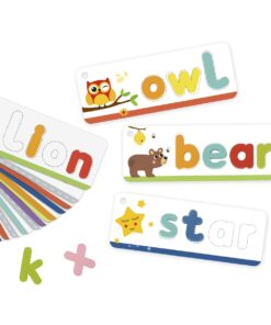 TOOKY TOY Montessori abėcėlės dėlionė Raidžių