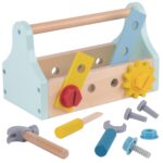 TOOKY TOY medinių įrankių dėžių rinkinys