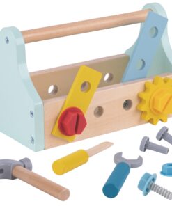 TOOKY TOY medinių įrankių dėžių rinkinys