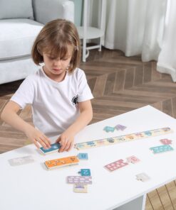 VIGA PolarB mediniai Montessori skaitiniai galvosūkiai