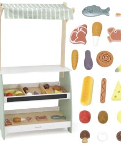 VIGA PolarB medinių mugių stendų rinkinys XXl prekystalių priedų parduotuvė