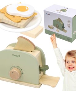 VIGA PolarB medinių skrudintuvų rinkinys žalias + priedai