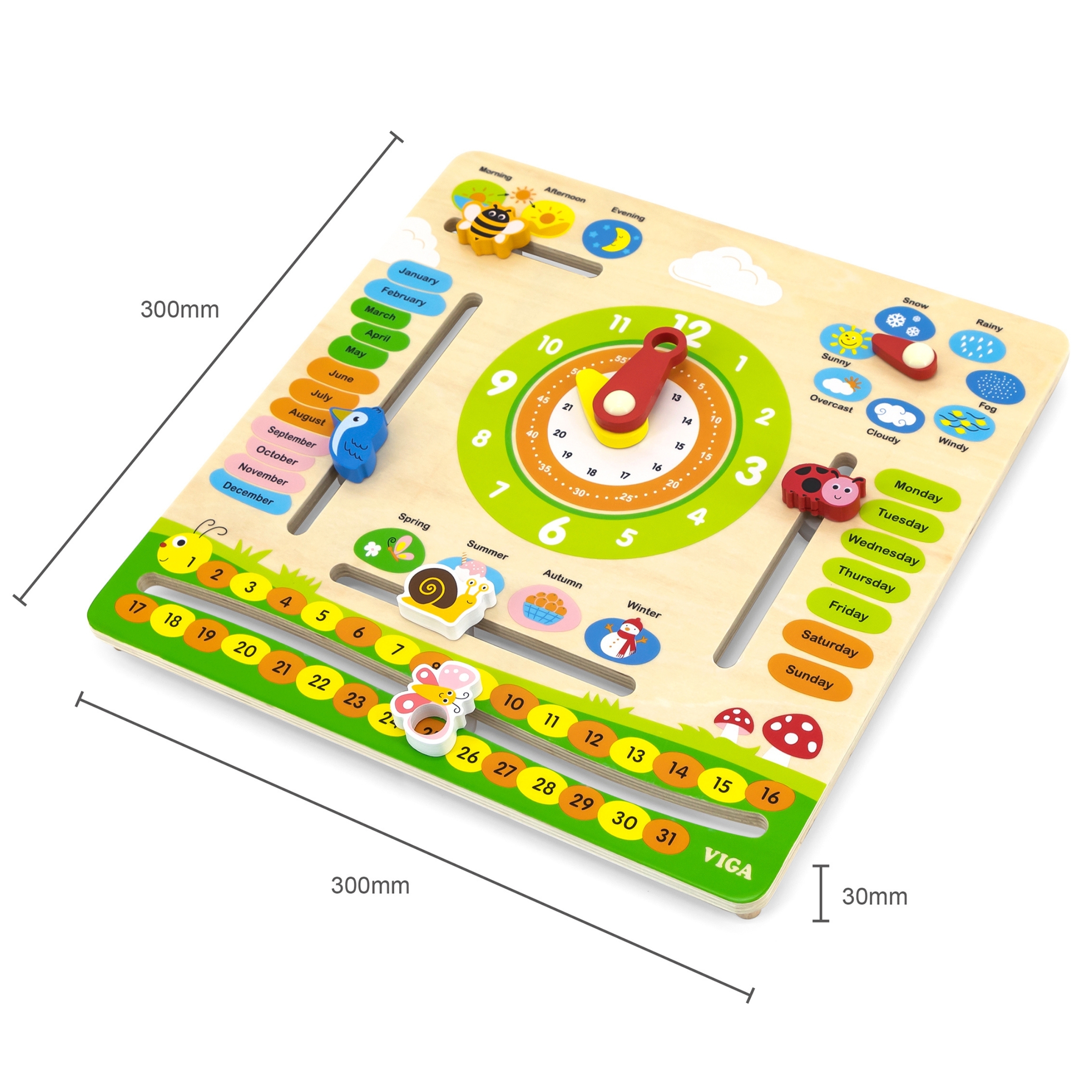 VIGA edukacinis kalendorius anglų kalbos mokymuisi VIGA edukacinis kalendorius anglų kalbos mokymuisi