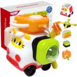 WOOPIE BABY Montessori manipuliacinis kačiuko automobilio konstravimo rinkinys