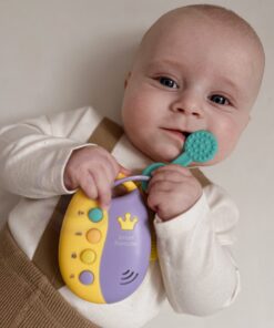 WOOPIE BABY interaktyvūs automobilio rakteliai su nuotolinio valdymo pultu 2in1 kramtukas