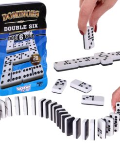WOOPIE Domino Klasikinis dėlionės žaidimas 28 kubeliai