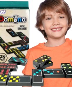 WOOPIE Domino šeimos logikos žaidimas 28 blokai