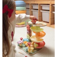 WOOPIE GREEN Veiklos medis Kulodrom Montessori 4in1 FSC