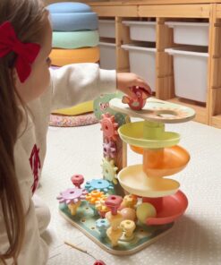 WOOPIE GREEN Veiklos medis Kulodrom Montessori 4in1 FSC