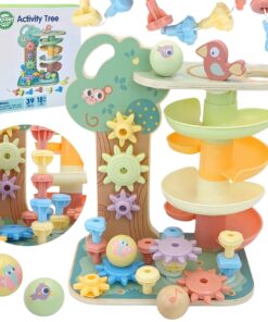 WOOPIE GREEN Veiklos medis Kulodrom Montessori 4in1 FSC