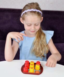 WOOPIE IQ edukacinis ir strateginis loginis žaidimas 2 viename „Kryžiukai-nuliukai“