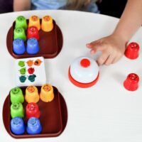 WOOPIE IQ edukacinis ir strateginis loginis žaidimas 2 viename „Kryžiukai-nuliukai“