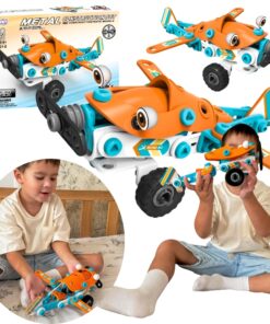 WOOPIE Lėktuvo konstrukcijos rinkinys STEM bloknotai