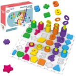 WOOPIE Montessori dėlionių rūšiavimo rinkinys