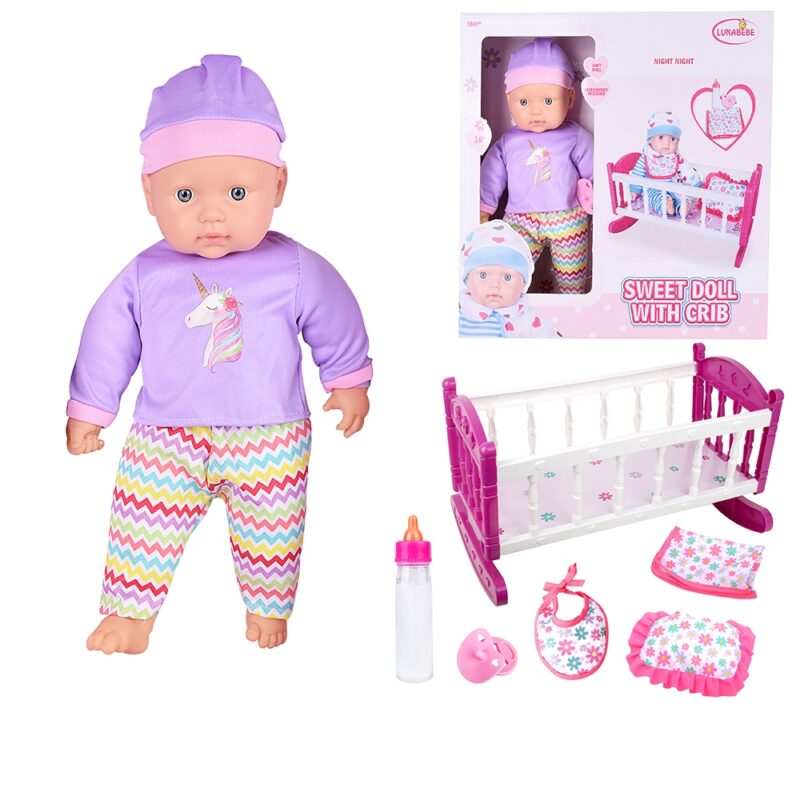 WOOPIE ROYAL XL Vienaragio auklė su lopšiu ir maitinimo rinkiniu