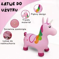 WOOPIE Rožinis Vienaragio šokliukas