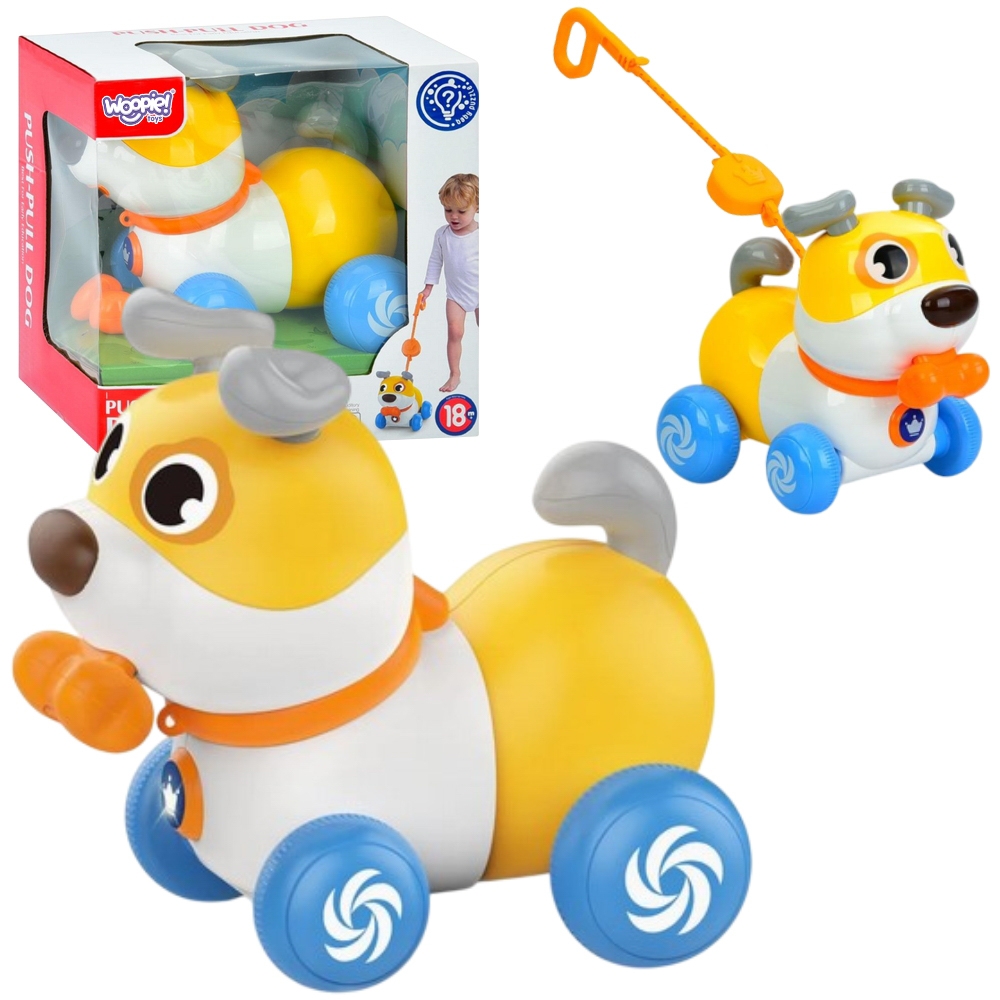 WOOPIE interaktyvus 2 viename šunų stūmiklis lojantis 360° WOOPIE interaktyvus 2 viename šunų stūmiklis lojantis 360°