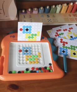 WOOPIE magnetinė lenta vaikams Montessori MagPad dinozauras