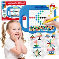WOOPIE magnetinė lenta vaikams Montessori MagPad dramblys