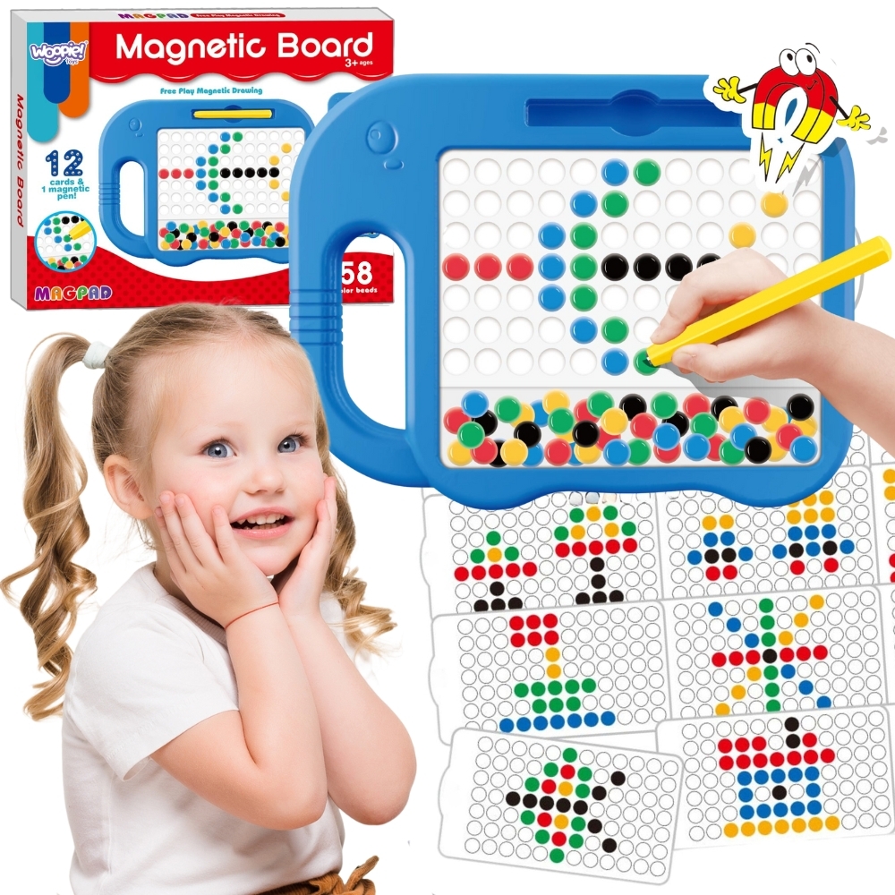 WOOPIE magnetinė lenta vaikams Montessori MagPad dramblys WOOPIE magnetinė lenta vaikams Montessori MagPad dramblys