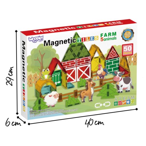 WOOPIE magnetiniai kaladėlės 7