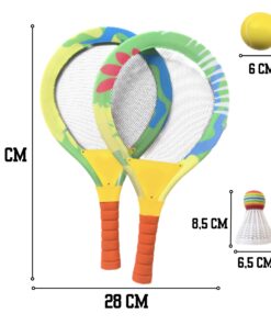 WOOPIE paplūdimio padėklų badmintono raketų rinkiniui