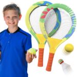 WOOPIE paplūdimio padėklų badmintono raketų rinkiniui