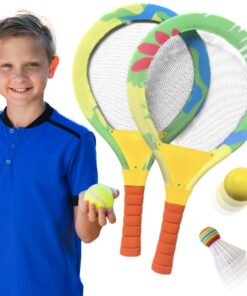 WOOPIE paplūdimio padėklų badmintono raketų rinkiniui