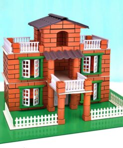 WOOPIE plytų pastatymo rinkinys – vila 357 vnt.