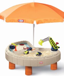 „Little Tikes“ smėlio dėžės statybvietė