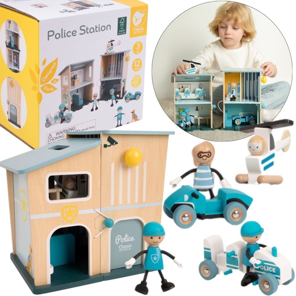 Policijos komisariatas Medinis automobilinis malūnsparnis FIGŪRĖLĖS Policijos komisariatas Medinis automobilinis malūnsparnis FIGŪRĖLĖS