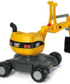 Rolly Žaislai RollyDigger CAT – Ekskavatorius Rotary Ride Geltona