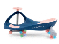 Vaikiškas važiuojamasis gravitacinis automobilis su šviečiančiais ratais - Image 4